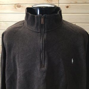 Polo half Zip Pullover Sweater 2XLT